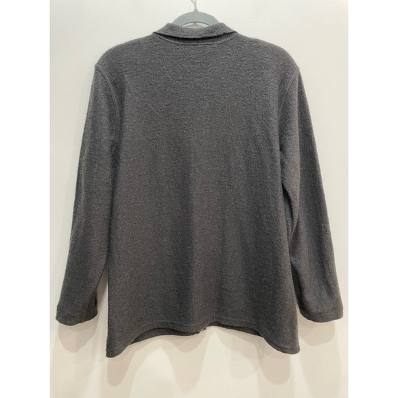 Essentials by Koret Vintage Wool Zip Up Collared Jacket Cardigan Women’s Medium - Picture 7 of 13